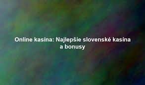 Zoznam najlepších online kasín 2023